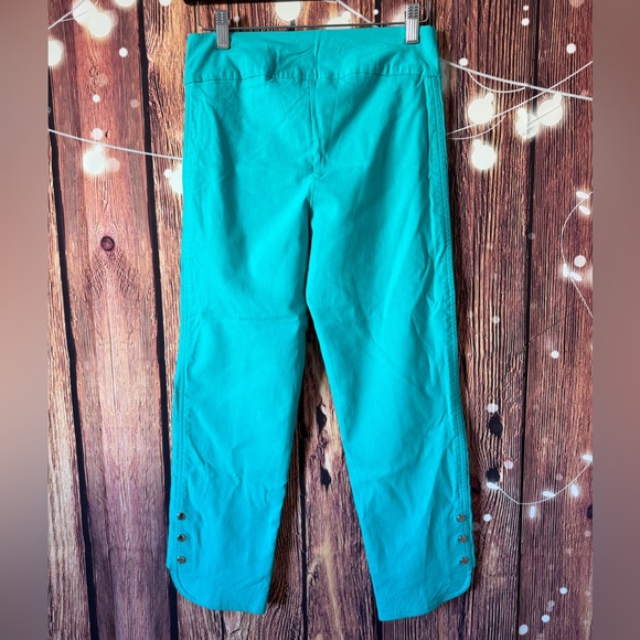 Joseph Ribkoff Turquoise Pants - Picture 8 of 9